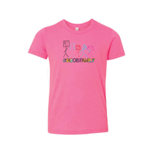 Load image into Gallery viewer, T-Shirts - #NoobFamily Stick Family