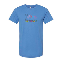 Load image into Gallery viewer, T-Shirts - #NoobFamily Stick Family